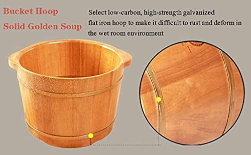 Barra de baño para pies de madera para spa y masaje miniatura 7