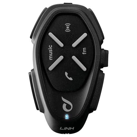 Cellular Line Link Twin Pack motortaxel motorcykel bluetooth, svart