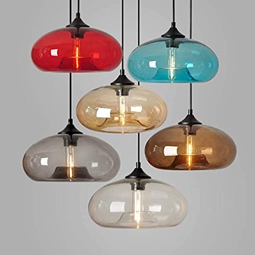 Iluminación accesorios dormitorio y oficina en vidrio redondo 7