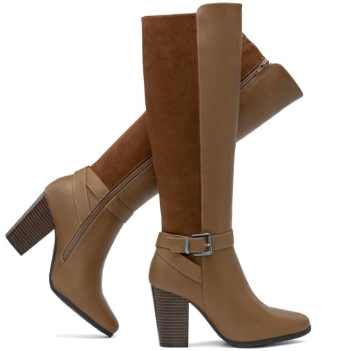 Brown Knee-High Boots