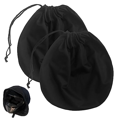 2x Helm Taschen Wasserdicht - 47x43cm Für Motorrad Fahrrad Ski