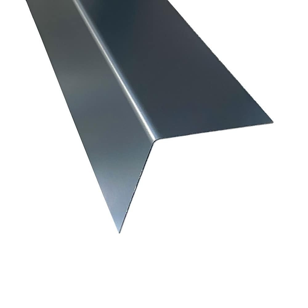 Winkelleiste Anthrazit, 2000mm Alu Kantenschutz Anthrazitgrau, 50x20 mm Schenkelinnenmaß aus Alu Ral7016 Anthrazitgrau 1,5mm stark Alu L-Profil RAL 7016,Winkelblech Antrazitgrau,