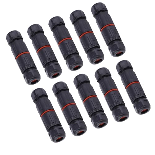 Boîte de jonction électrique 3 broches étanche IP68 pour câble extérieur