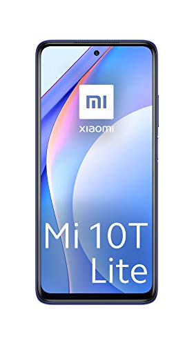 Xiaomi MZB07XGEU Mi 10T Lite 5G Smartphone, 6.67' FHD+ DotDisplay, Snapdragon 750G, Cámara cuádruple de 64 MP con IA, 4820 mAh, Color Azul Atlántico, 6GB + 128GB