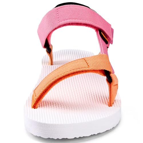 Image of WateLves Womens-Sport-Sandals Hiking Sandals with-Arch-Support Webbing-Outdoor-Beach-Water-Sandals for Travel-Walking-Trekking-Camping