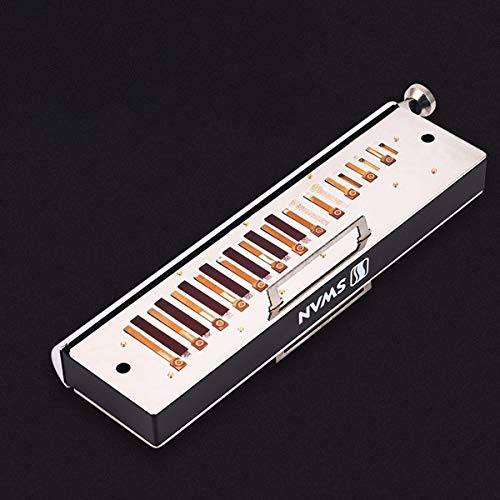 KMDSM Harmonica Harmonica chromatique haut de gamme, 16 trous, professionnel, clé C, noir, convient aux débutants… - Les Beatles, Paul McCartney, John Lennon, RIngo Starr, George Harrison KMDSM Harmonica Harmonica chromatique haut de gamme, 16 trous, professionnel, clé C, noir, convient aux débutants… – Image 5