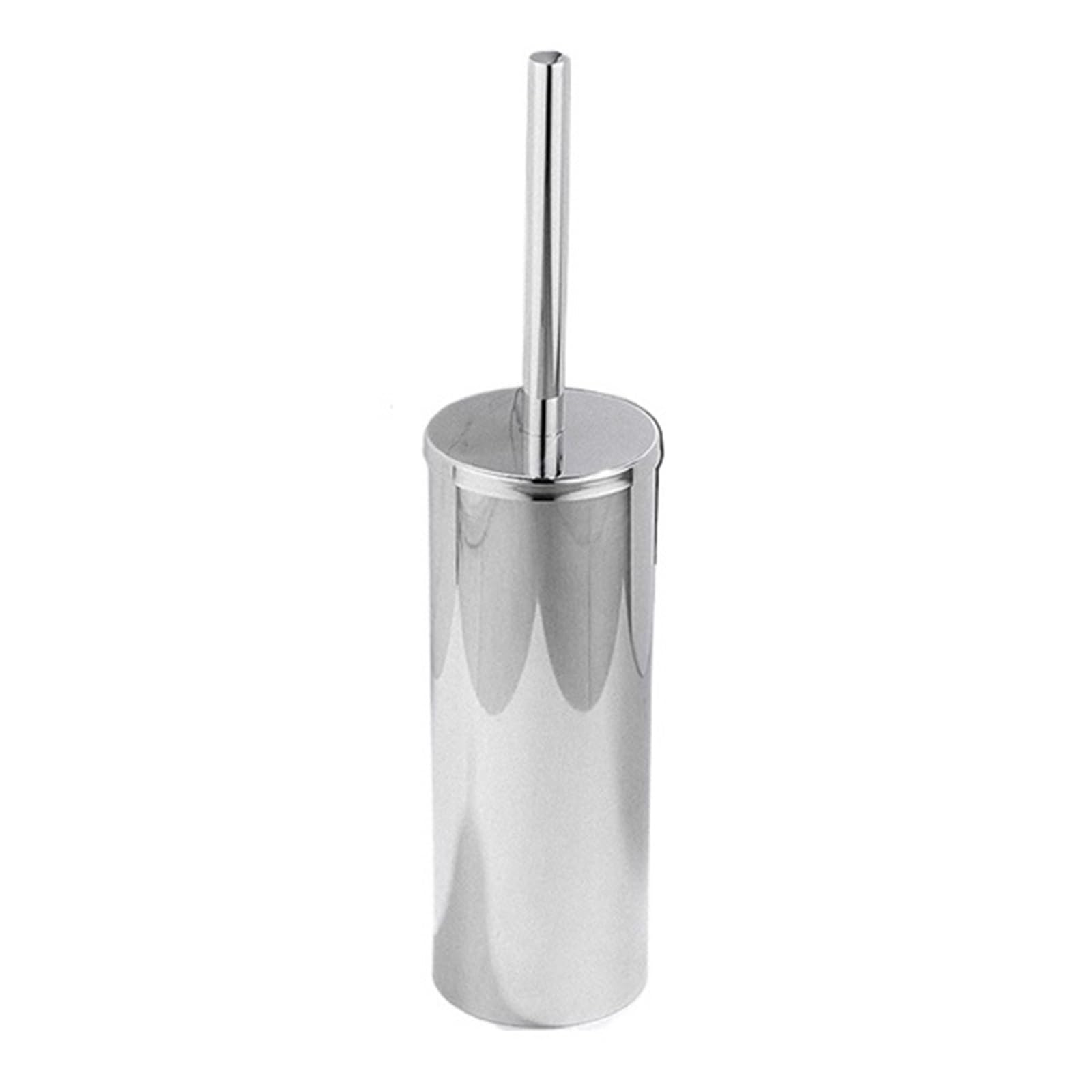 Brosse de toilette murale acier inoxydable 304 argent noir pour WC