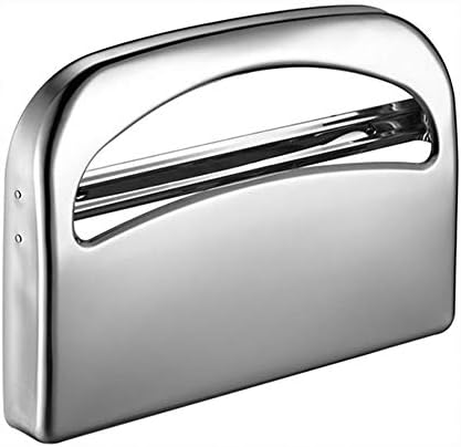 Toilet Seat Cover Dispenser Wall Mount Commercial, Half Fold Toilet Seat Cover Dispenser, 304 Stainless Steel, 16-Inch