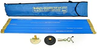 Bailey 5431 Universal Drain Rod Set in Carry Bag (3 Pieces)