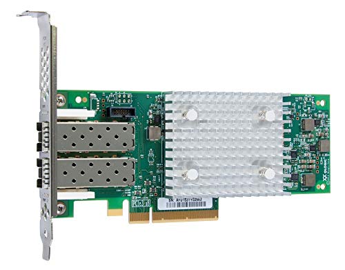 Lenovo ThinkSystem QLogic QLE2742 Adaptateur de bus hôte PCIe 3.0 x8 profil bas Fibre Channel SFP+ x 2 pour ThinkSystem… - vue 2