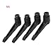 FTVOGUE 4PCS Thread Adjustable Handle Metal Machine Knobs Adjustable Fixing Handle M4/5/6/8/10/12 Female Thread(M5)