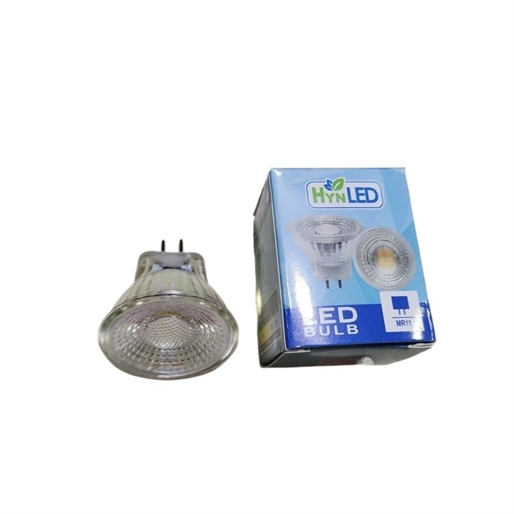 HHF Iluminación del hogar, Paquete de 50 bombillas LED COB AC220V 5W GU10/MR16 lámpara de foco iluminación blanca cálida/fría(Warm White,AC220V GU10)