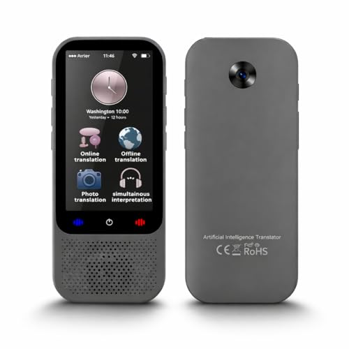 Duckdik Indiana, Traduttore vocale istantaneo 2026, traduttore simultaneo portatile senza