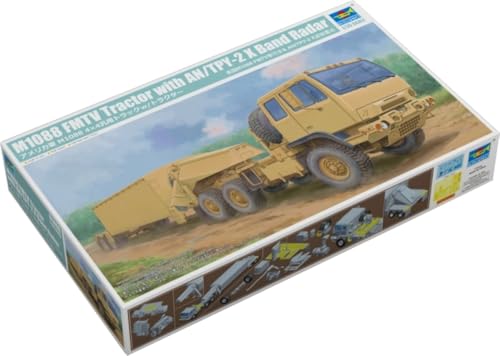 Trumpeter 01098 M1088 FMTV Tractor Maquette Militaire Plastique 1/35 à Assembler