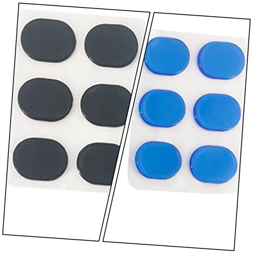 WHAMVOX Conjunto de 48 peças de silicone de gel de silicone para silenciador de tambor de silicone m