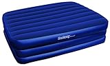 Hinchable, fácil de guardar Bestway 67110N Premium Comfort - Colchón hinchable con bomba integrada (203 x 152 x 56 cm), color azul