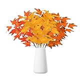 Photo Gallery conponous 6 fasci fiori finti autunnali, rami di foglie d acero artificiali, piante finte per esteno interno decorazioni autunnali casa giardino, fiori secchi addobbi autunno (arancia) Photo Gallery conponous 6 fasci fiori finti autunnali, rami di foglie d acero artificiali, piante finte per esteno interno decorazioni autunnali casa giardino, fiori secchi addobbi autunno (arancia)