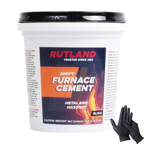gh #64 ω΃Zg  ω΃K Cp Furnace Cement RUTLAND Ki GOjgO[ut 3ۏؕt (473ml)