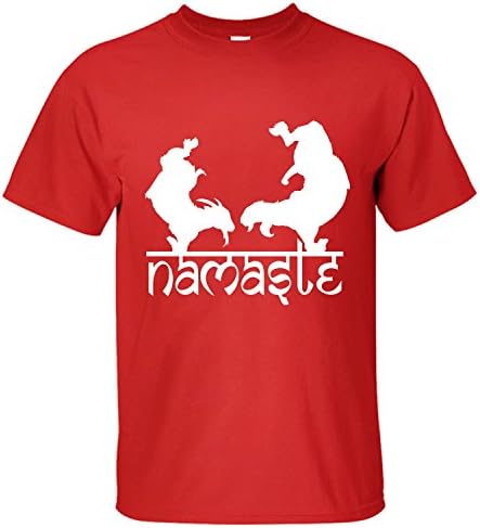 AOOZ Men's Namasle Creator Owned Comics Short Sleeve Cotton T Shirt red XXL