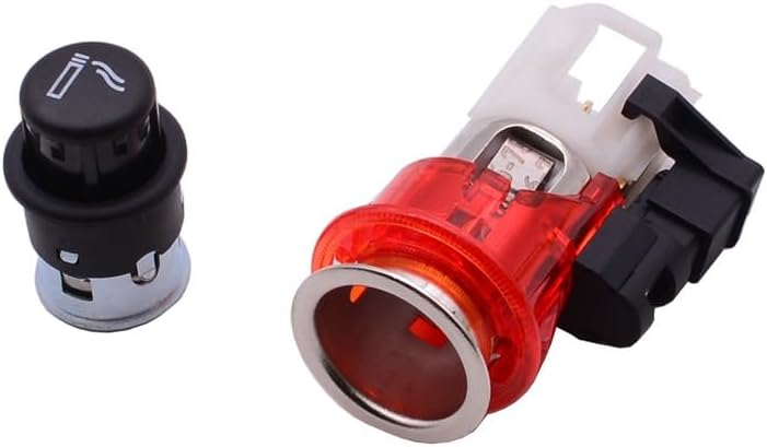 INTCHE 12V Cigarette Lighter Assembly for VW for Passat B5 B6 CC for Golf 4 MK4 5 MK5 for Polo GOL for Tiguan A3 Q3 for Superb for Octavia for Seat for Leon for Toledo
