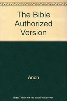Hardcover THE BIBLE AUTHORIZED VERSION Book
