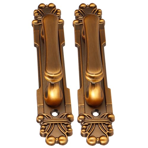 Marhynchus European Antique Designed, Zinc Alloy Door Handle, Easy Install, Wardrobe, Closet, Cabinet for Indoor Outdoor Use