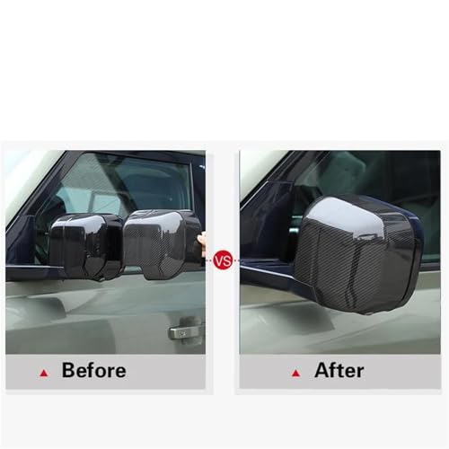 Coques de rétroviseurs carbone Defender : protégez avec style