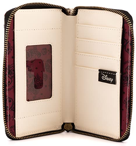 Loungefly POP Disney Villains Tattoo All Over Print Faux Leather Wallet3