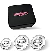 Maggie Snaps Triple Pack, Magnetic Snap Buttons, Patented Magnetic Balls for Fastening Fabrics, A...