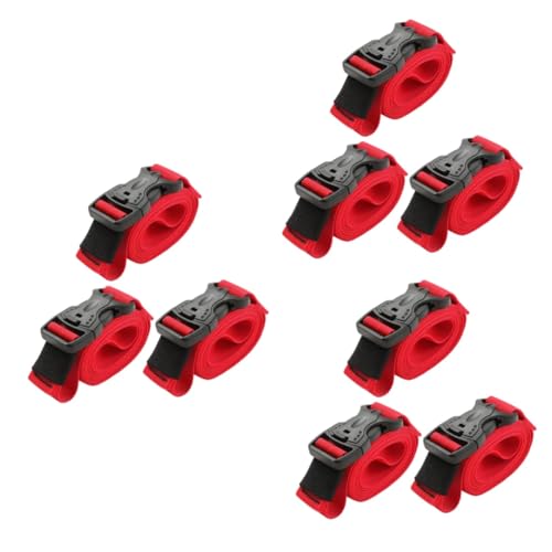 Correas de amarre de equipaje Lurrose de 3 piezas cintas de trinquete ajustables para maletas