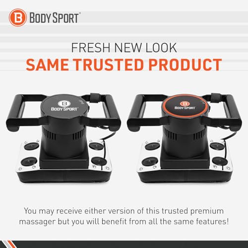 Body Sport Therapeutic Dual Speed Professional Vibrating Massager for Pain & Aching Muscle Relief – High-Powered, Effective, Chiropractic Myofascial Release Tool - Thumbnail 2