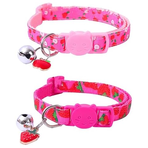 Fruit Style Cat Collars with Bell Cover