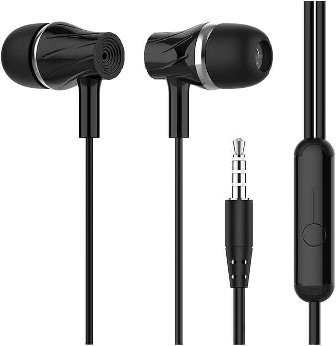 Canpay Jack 3.5mm Kablolu Kulaklık Gürültü Önleyici, HD Ses Kalitesi, ​Ses Kumanda Etme ve Konuşabilme SYH - Görsel 1