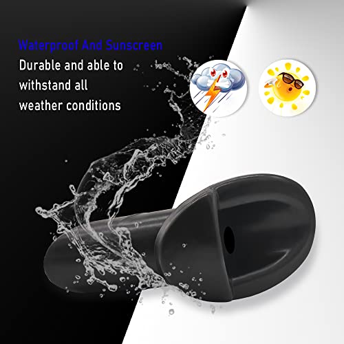 Middrivr Antenna Base Grommet Ornament Compatible with Toyota Tundra 2007-2013 Replaces 86392-0C040 863920C040 Manual Radio Antenna Mount Bezel Accessories - Thumbnail 4