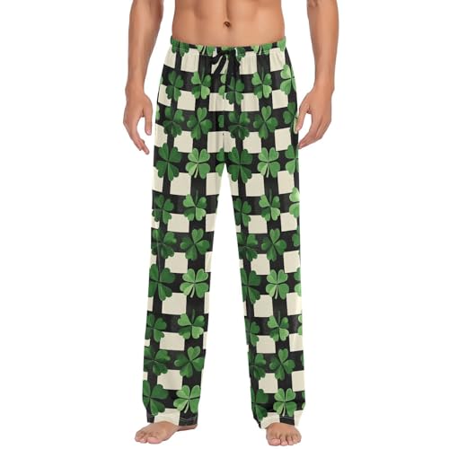 Pantalon de pyjama vintage à carreaux homme avec poches : confort thermique et poches utiles