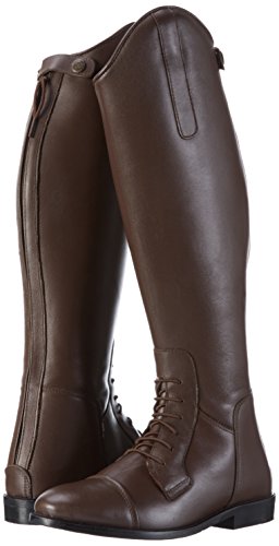 Botas de equitación unisex para adulto con caña corta y ancho estándar modelo HKM Spain 7