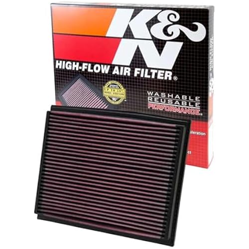 K&N Engine Air Filter: Increase Power & Acceleration, Washable, Replacement Car Air Filter: Compatible with 2000-2013 Audi/Seat (A4 Cabriolet, S4, RS4, A4 Quattro Cariolet, Quattro, Exeo), 33-2209