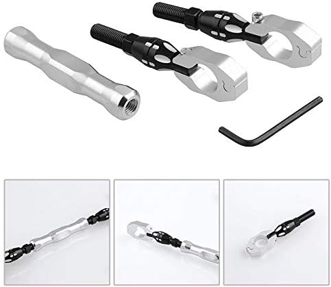 MACHSWON Motorcycle 22mm Handlebar Crossbar Modified Balance Crossbar Handlebar Adjustable Strengthen Lever Bar
