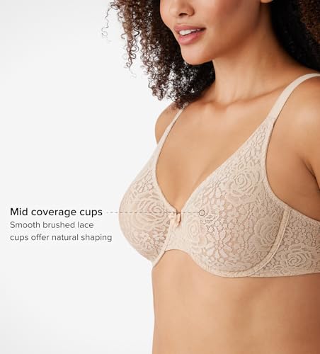 Wacoal Women's Halo Lace Underwire Bra4