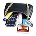 Shoulder Bag for Women, Small Black Purse Handbag, Little Cute PU Leather Mini Purse Hand Bag (Small Black)