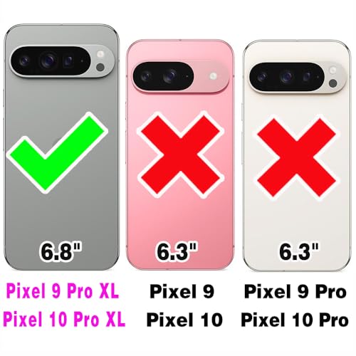 Étui portefeuille Google Pixel 9 Pro XL avec sangle bandoulière amovible et RFID - 2