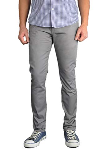 Neo Blue Men's Chino Pants Grey 40x32