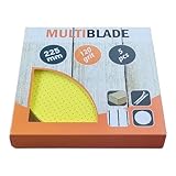 Multiblade Professioneller Klett Deckenschleifer schleifpapier, Korn 120, 5 Stück