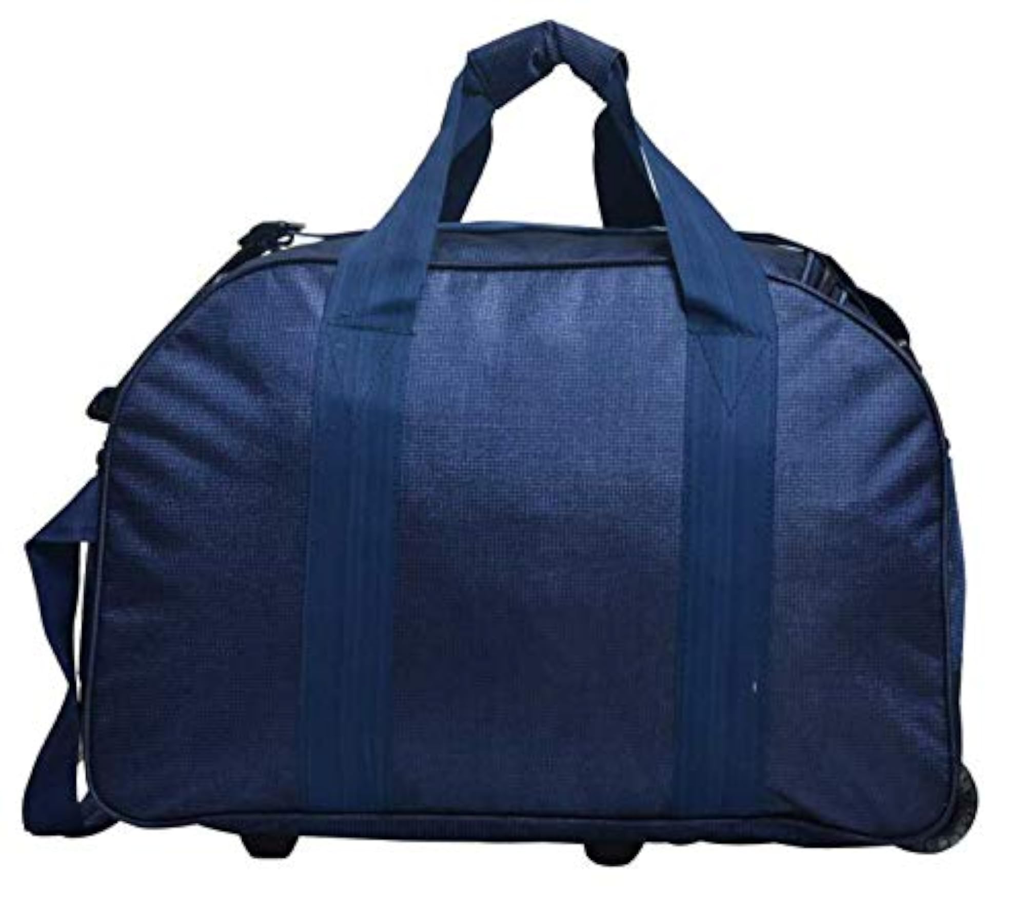 Expandable Waterproof Polyester Duffel Travel Bags Men Duffle Luggage Bag 45 L Blue White