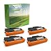 Produktbild Green2Print Toner 4 Kartuschen schwarz 4X 2600 Seiten ersetzt Brother TN-2220 passend für Brother DCP7060D, DCP7065DN, DCP7070DW, FAX2840, FAX2845, FAX2940, HL2240D, HL2240, HL2250DN, HL2270DW, M