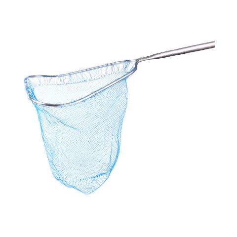 Cumings Shrimp Net with 12-Foot Take-Apart Handle, Blue Cover