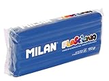 Milan Barra 150 g plastilina, Color Azul Oscuro, 150g (FACTIS, S.A. 91441550B)