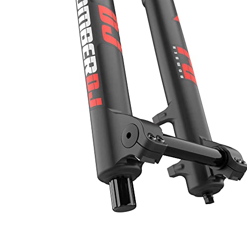 Marzocchi Bomber DJ Suspension Fork: 26\", 100mm, Grip Damper, 20 x 110mm, 37mm Offset, Red