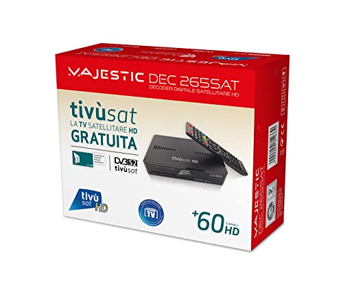 Majestic DEC 265 SAT - Decoder satellitare tivù