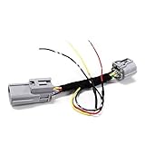 [ネクサスジャパン] ヴェルファイア アルファード 30系 後期 LEDリフレクター専用 電源 カプラ 配線分岐 電源取り出しキット 1個 片側分 ポン付け テールランプ 電源取出し